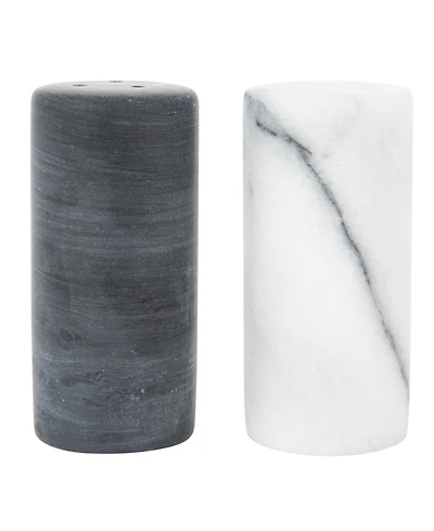 Artifacts Trading Company Marble Salt & Pepper Shaker (Set of 2)