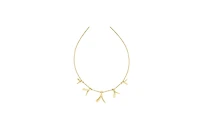 Sycamore Station Necklace In Gold Vermeil