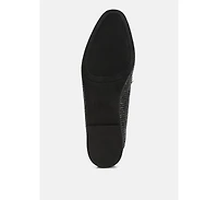 jiro horsebit detail flat loafers