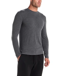 Vintage & Black Men's Long Sleeve Crewneck T-Shirt