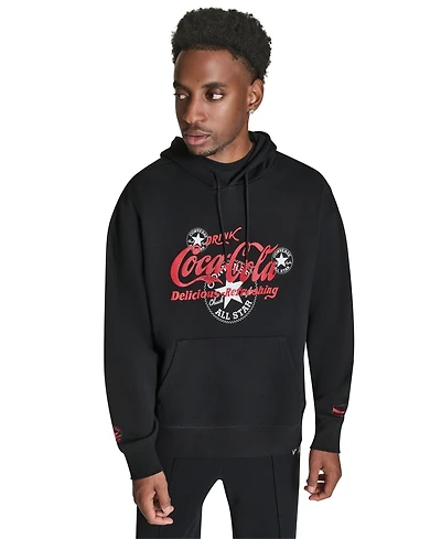 Converse Men's Coca Cola Logo Hooded Sweatshirt