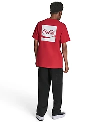 Converse Men's Coca Cola Logo Pull-On T-Shirt