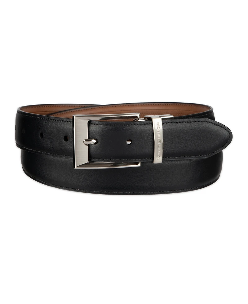 Tommy Hilfiger Men's 2-In-1 Reversible Flex Comfort Stretch Dress Belt