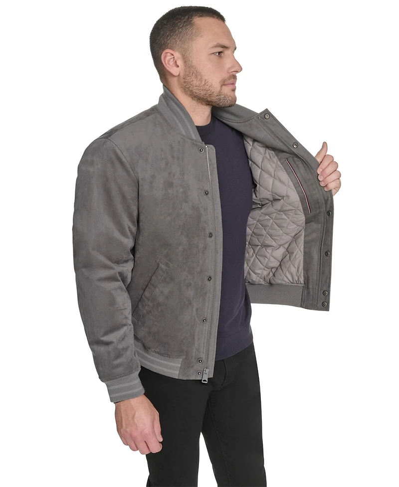Tommy Hilfiger Men's Bomber with Patches Jacket