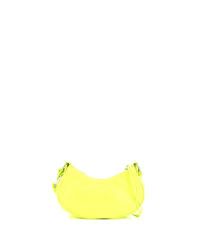 Pre-Owned Balenciaga Xs Le Cagole Giant Studs Shoulder Bag Leather