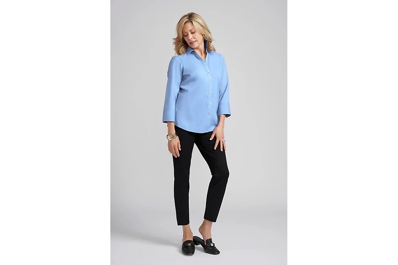 Madie 3/4 Sleeve No Iron Blouse