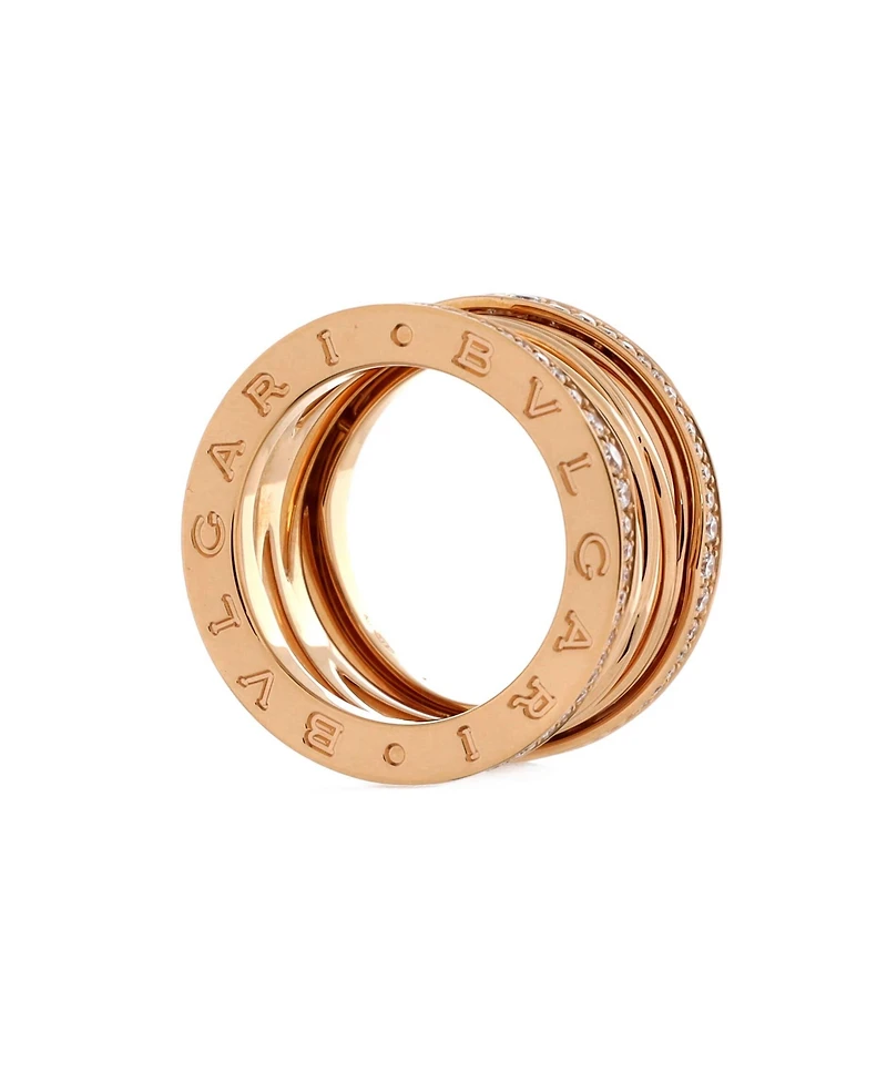 Pre-Owned Bvlgari B.Zero1 Design Legend Zaha Hadid Four Band Ring