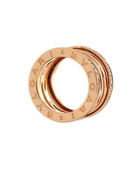 Pre-Owned Bvlgari B.Zero1 Design Legend Zaha Hadid Four Band Ring