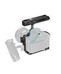 SmallRig Full Camera Cage Kit with Rotating Top Handle for Sony FX2, Black