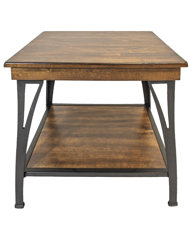 Intercon End Table, 24 x 26 x 24 in Copper