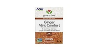 Now Foods Ginger Mint Comfort Tea, 24 bags