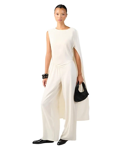 WeWoreWhat Women's Draped Dolman Sleeve Jumpsuit
