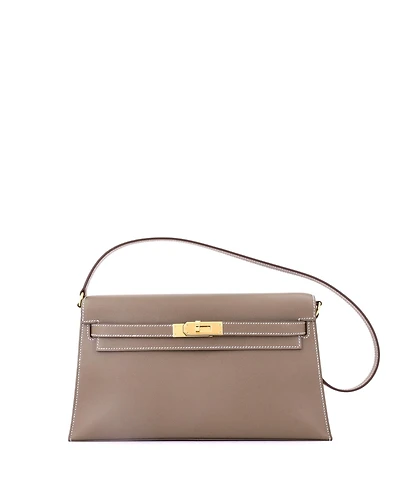 Pre-Owned HERMA‰S Kelly Elan Shoulder Bag Madame