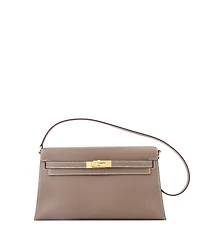 Pre-Owned HERMA‰S Kelly Elan Shoulder Bag Madame