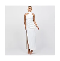 Bariano Women's Eisa Halter Gown