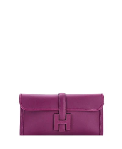 Pre-Owned Hermes 29 Jige Elan Clutch Evercolor