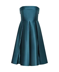 City Chic Women's Tiffany Strapless Midi Dress