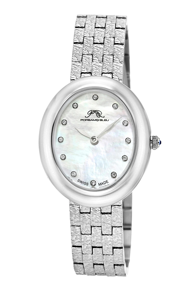 Porsamo Bleu Women's Angelica Stainless Steel Bracelet Watch 1341AANS