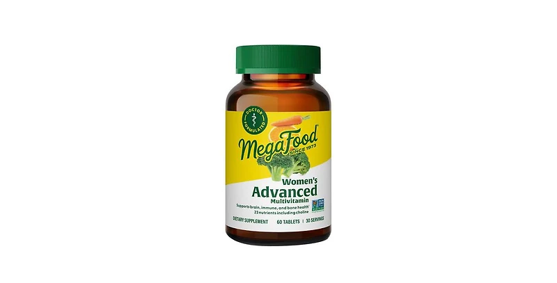 MegaFood Women's Advanced Multivitamin ,60 Tabs