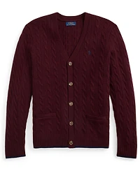 Polo Ralph Lauren Men's Cable-Knit Wool-Cashmere Cardigan