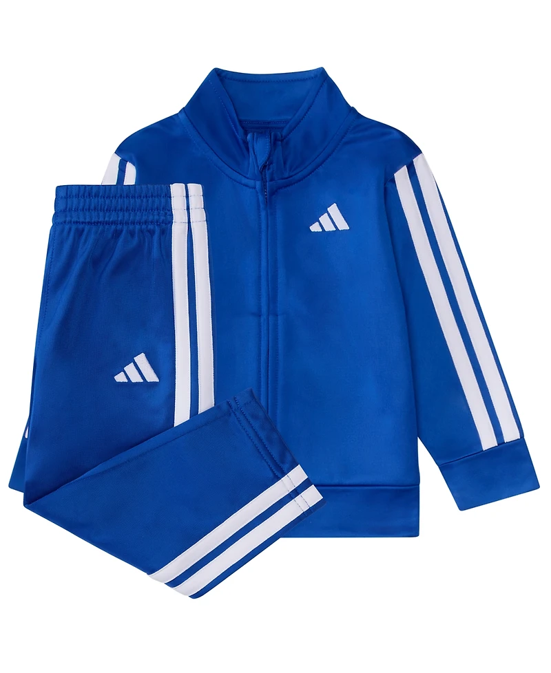 adidas Baby Boys 2-Piece Stripe Detail Jacket and Joggers Set