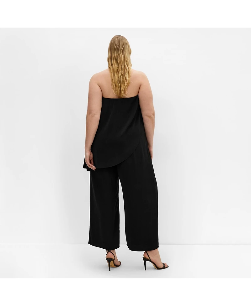 City Chic Women's Skylar Strapless Jumpsuit