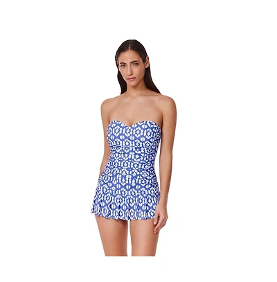 Profile by Gottex Women's Mantra Bandeau Swimdress