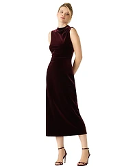 Steve Madden Women's Mock Neck Midi Dress