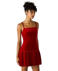 Steve Madden Women's Giovanna Bubble Sleeveless Mini Dress