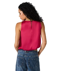 Steve Madden Women's Yazmin Sleeveless Bubble Top
