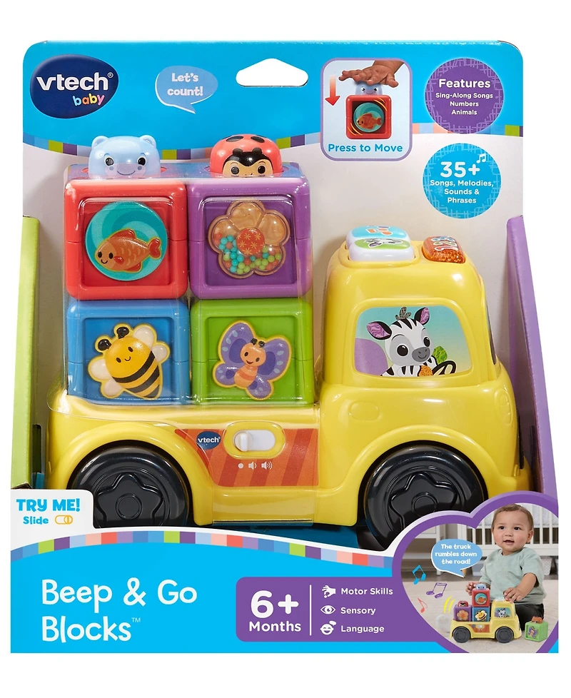 VTech Baby Beep and Go Blocks Toy