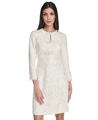 Eliza J Women's Embellished Crew Neck Dress