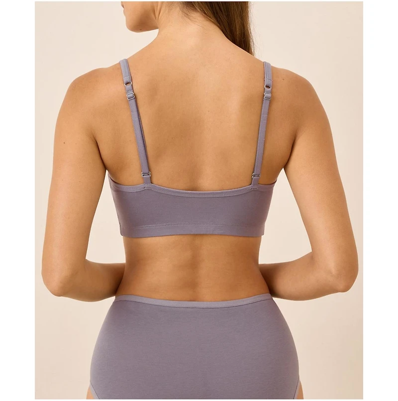 Pact Women's Everyday Strappy Scoop Bralette