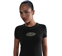 Nike Sportswear Women's Short Sleeve Cropped Top