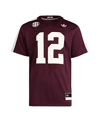 Adidas Men's 12 Maroon Texas A&M Aggies Premier Strategy Jersey