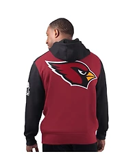 Starter Men's Cardinal Arizona Cardinals Extreme Pullover Hoodie