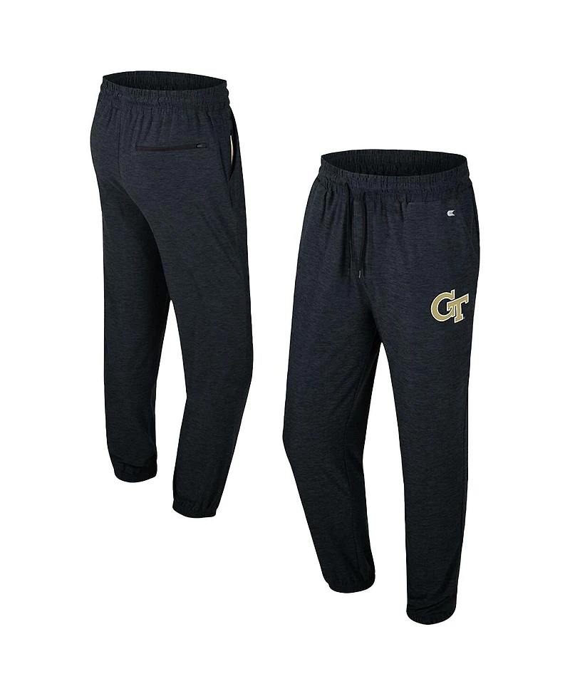 Colosseum Men's Black Georgia Tech Yellow Jackets Revolution Jogger Pants