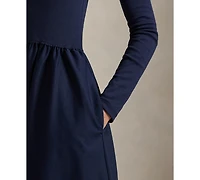 Polo Ralph Lauren Women's Cotton Long-Sleeve Dress