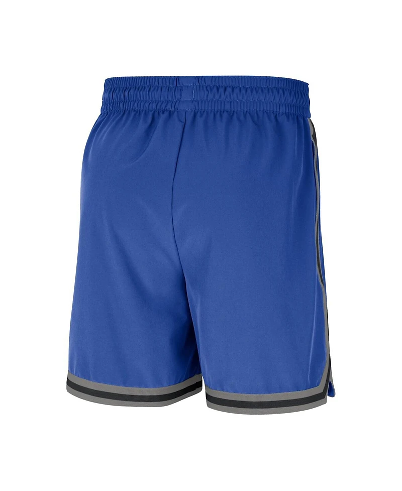 Nike Men's Blue Orlando Magic Authentic Practice Dna Woven Performance Shorts