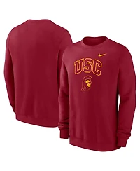 Nike Men's Cardinal Usc Trojans Arch Pullover Sweatshirt