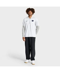 Nike Men's White Penn State Nittany Lions One Goal Performance Half-Zip Pullover Hoodie