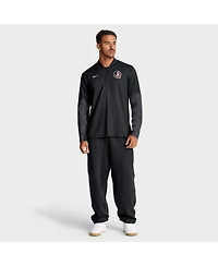 Nike Men's Black Florida State Seminoles One Goal Performance Half-Zip Pullover Hoodie