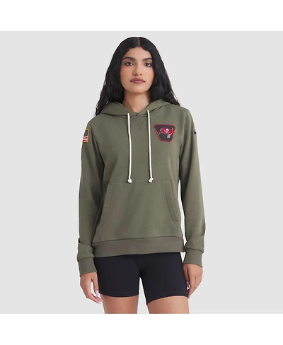Nike Women's Olive Tampa Bay Buccaneers 2025 Salute to Service Sideline Standard Issue Dri-fit Hoodie