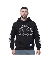 Starter Men's Black Indianapolis Colts Handoff Fleece Hoodie Sweatshirt