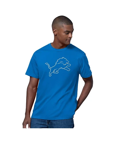 Starter Men's Royal Detroit Lions Thursday Night Gridiron T-Shirt