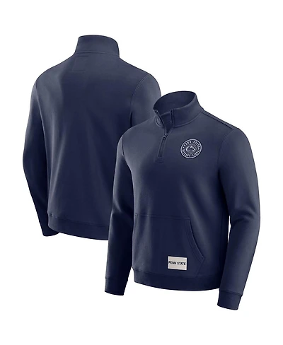Darius Rucker Collection by Fanatics Men's Navy Penn State Nittany Lions Quarter-Zip Pullover Hoodie