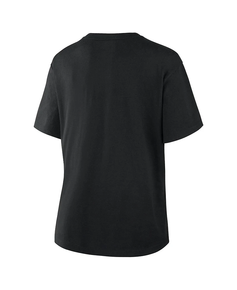 Fanatics Women's Black Boston Bruins Primary Logo Legacy T-Shirt