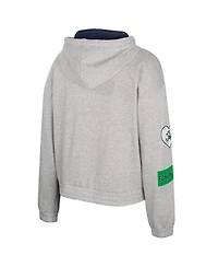 Colosseum Women's Gray Notre Dame Fighting Irish Alfie Full-Zip Hoodie Jacket
