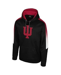 Colosseum Men's Black Indiana Hoosiers the Gang Blackout Hoodie
