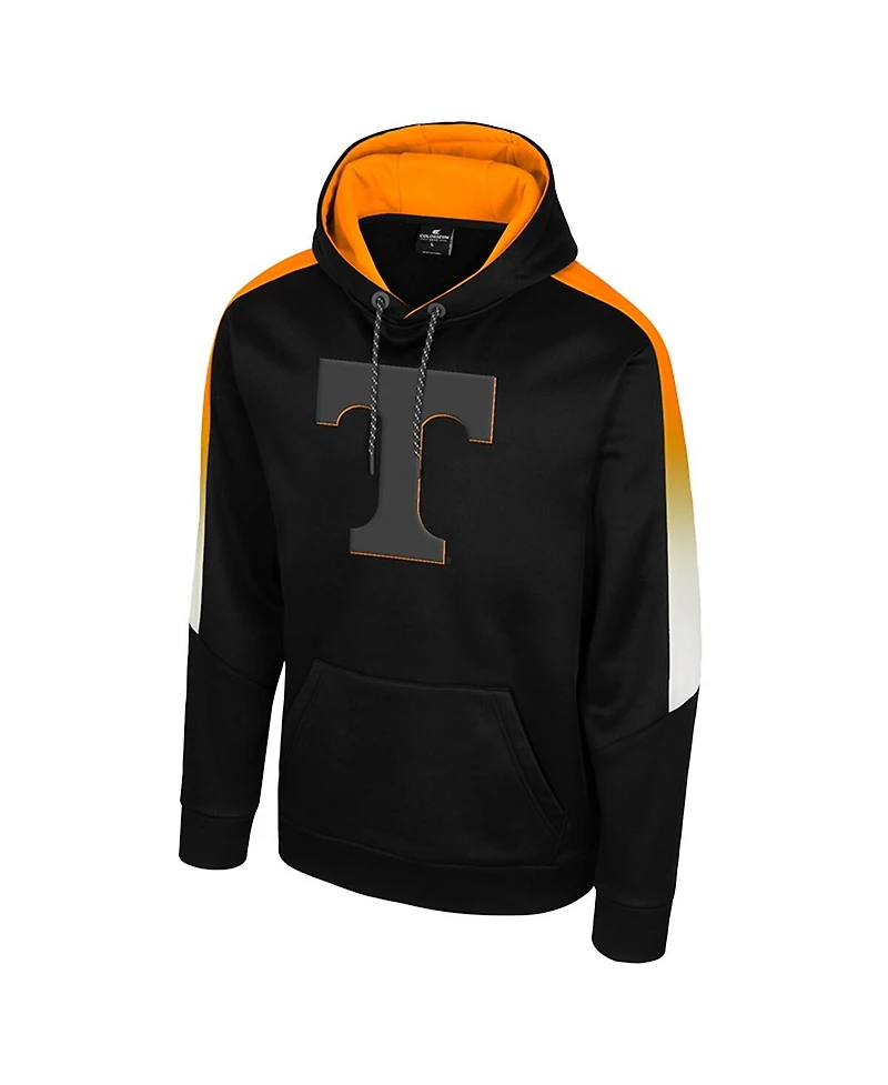 Colosseum Men's Black Tennessee Volunteers the Gang Blackout Hoodie
